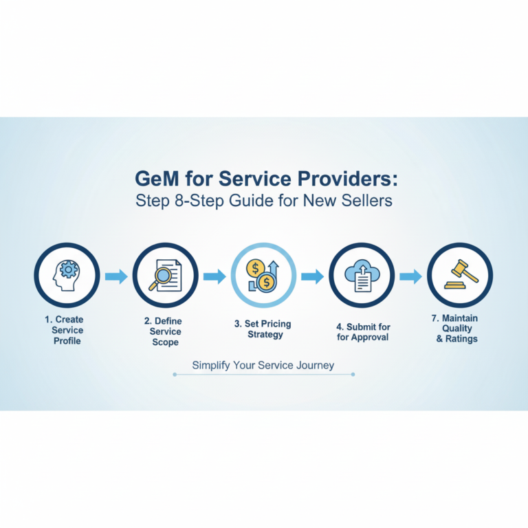 Read more about the article GeM for Service Providers: Step-by-Step Guide for New Sellers